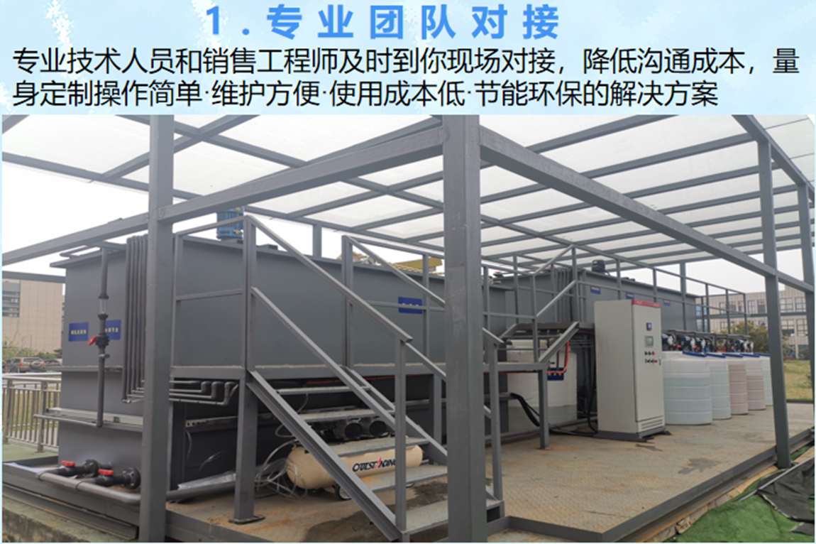 Surface integrated mechanical energy-saving, environmental protection, and high efficiency for physical and chemical wastewater treatment equipment in daily life and industry