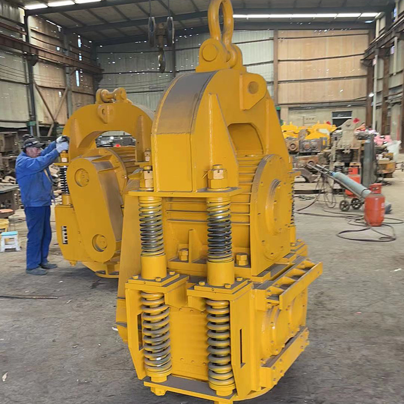 Electric spring vibration hammer 90 excavator vibration hammer pile driver pile planting machine Lingda Machinery