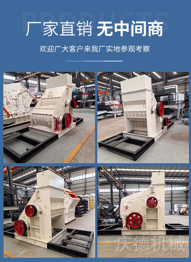 Andean bipolar crusher for mining tuff, double tap breaking without screen bottom and without blockage