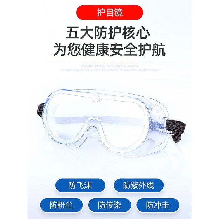 Qinlu Dongbei Medical Isolation Eye Mask, Goggle Protector, Protective Glasses, Direct Supply, Wholesale Purchase, Special Vehicle Direct Supply