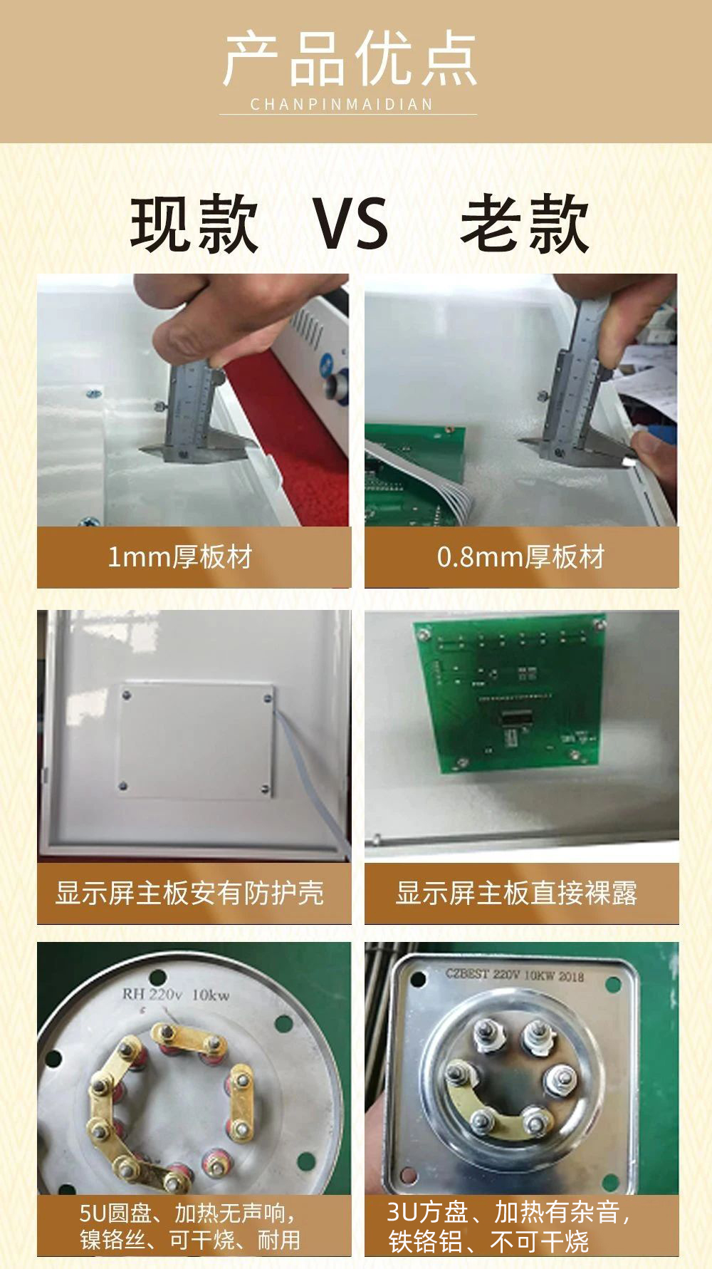 Gaston floor heating, water heating, electric heating furnace, household wall mounted boiler, programmable temperature control WiFi LCD display