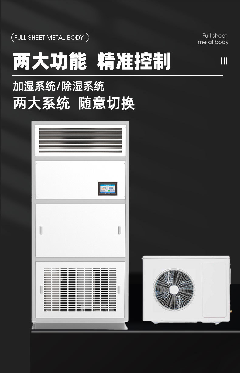 Ruiwang Workshop Warehouse Temperature Regulating Industrial Dehumidifier Shopping Mall High Power Office Building Factory Constant Temperature and Humidity Machine