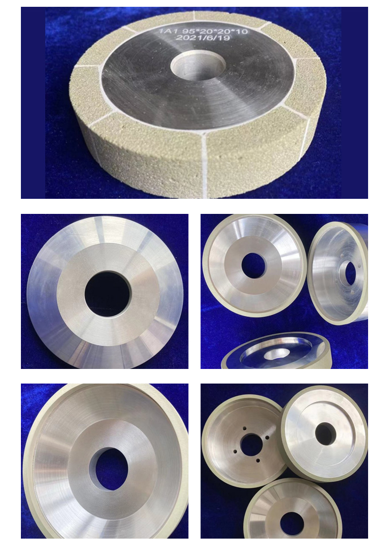 Flat grinding resin grinding wheel, diamond abrasive processing glass hard alloy support customization