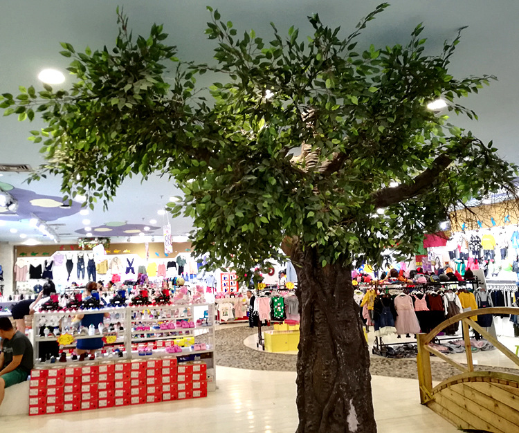 Factory sells simulated tree branches, fake apple leaves, 60cm high fake tree landscaping, outdoor indoor suspended ceilings