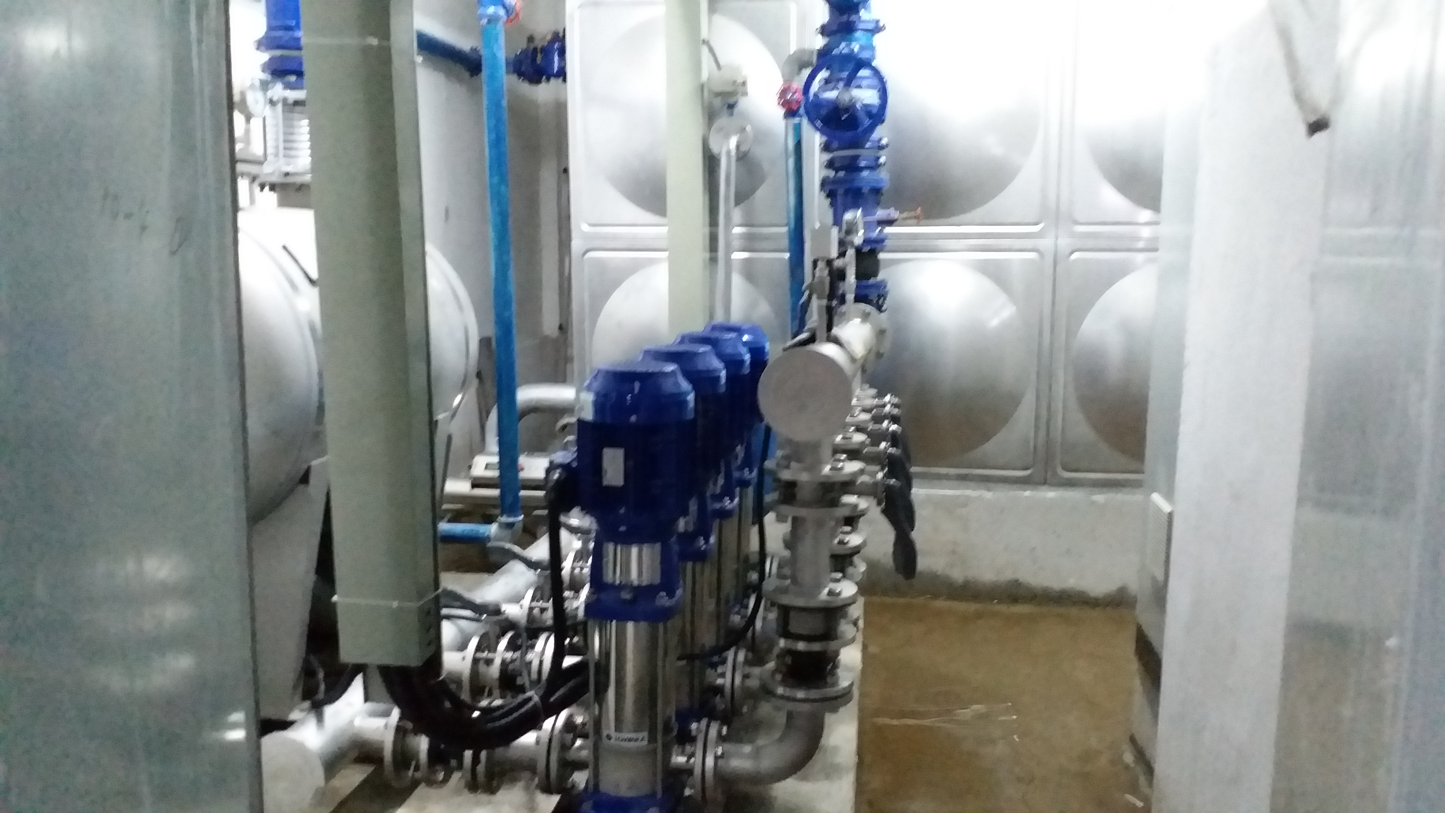 Integrated non negative pressure variable frequency water supply equipment