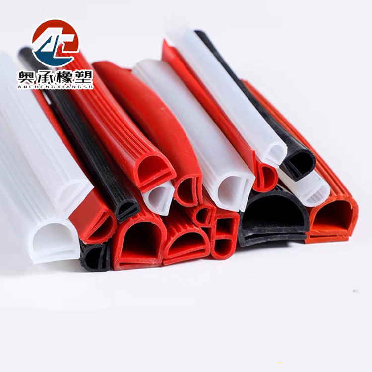 High temperature resistant oven steaming rice confidential sealing strip Silicone 9-shaped sealing strip Shock absorption P-shaped strip Oven E-shaped rubber strip