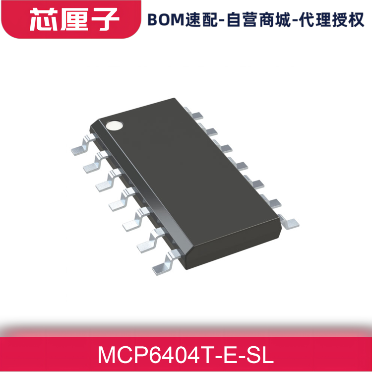 MCP6404T-E/SL Microchip Microchip Linear Chip Amplifier IC OPAMP GP 14SOIC