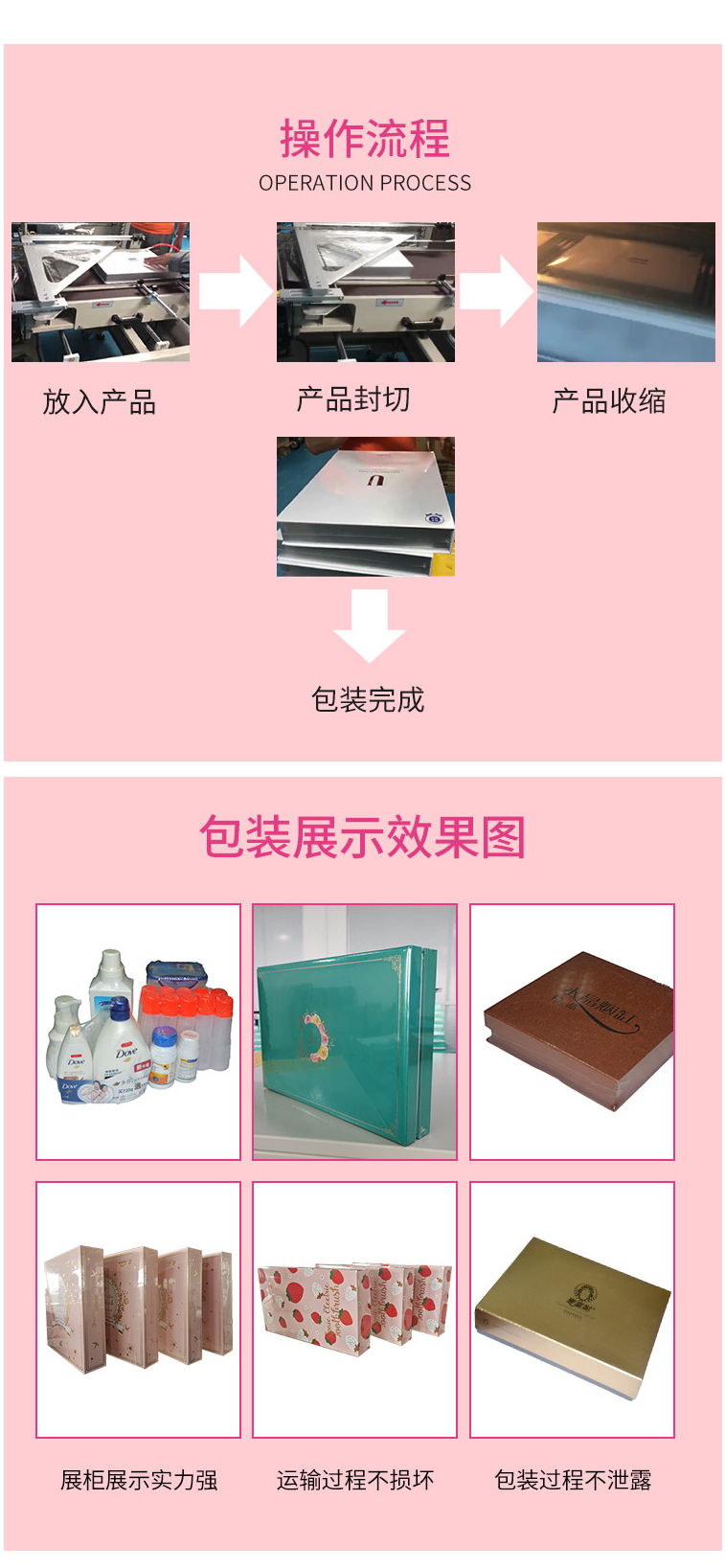 Fully automatic L-type sealing and cutting machine Heat shrink packaging machine Tea wrapping machine Gift box plastic sealing machine G5-45DH+S5-LW