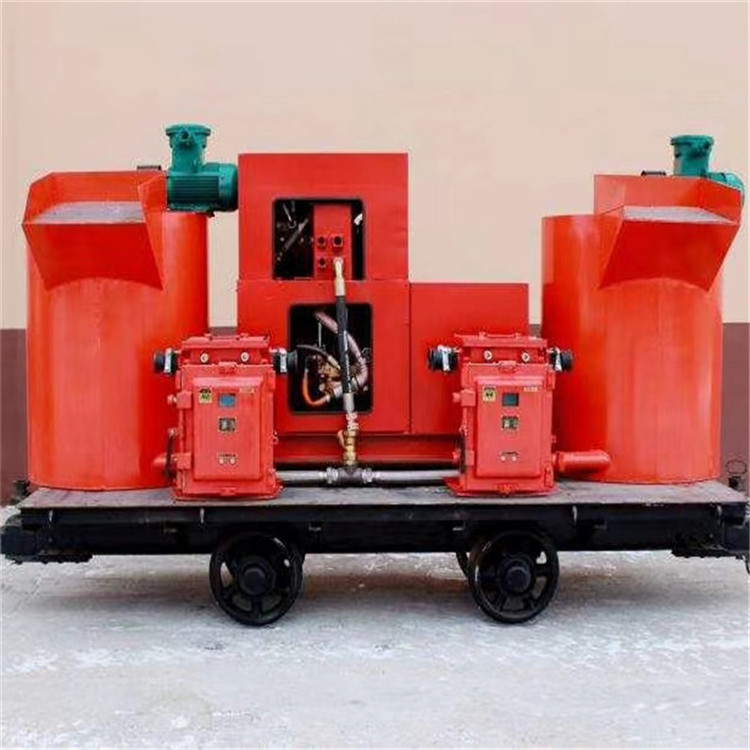 Hydraulic pump station BZ50/12.5X mining resistance pump The structure of the resistance agent injection pump is reasonable and easy to move