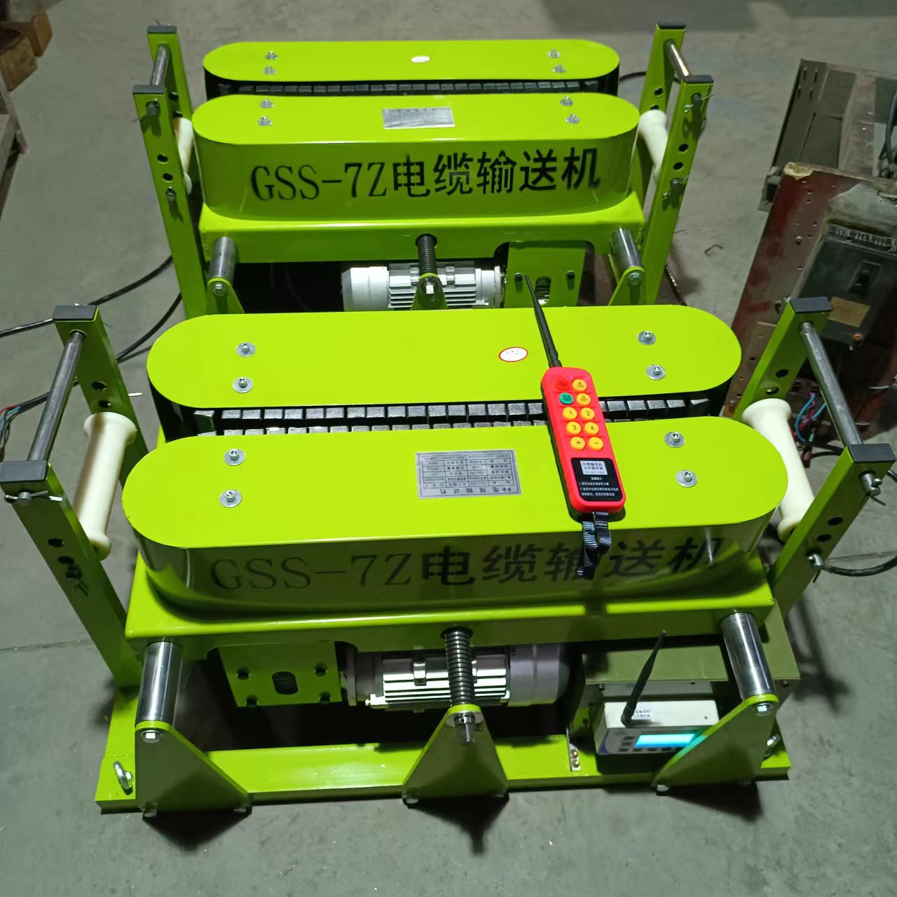 Hengxin Cable Conveyor Bridge Long Distance Cable Conveyor Portable Quick Cable Laying Equipment