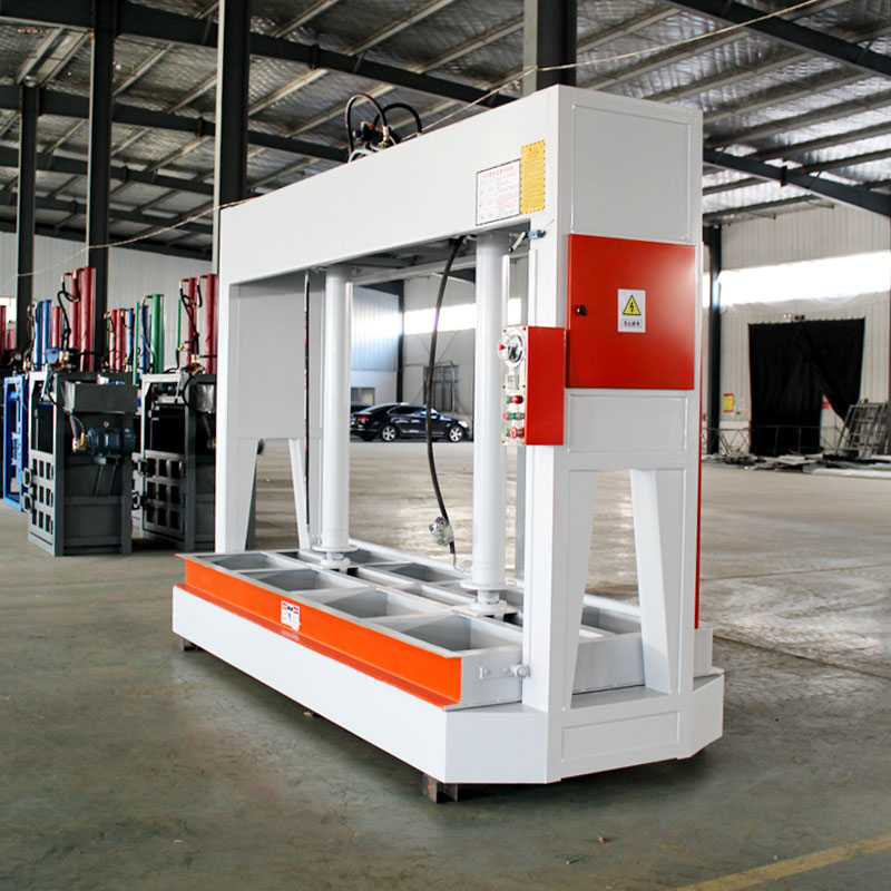 Powerful woodworking cold press, external wall insulation board laminating machine, whole stack board pressing machine, hydraulic lifting and automatic pressure maintaining machine