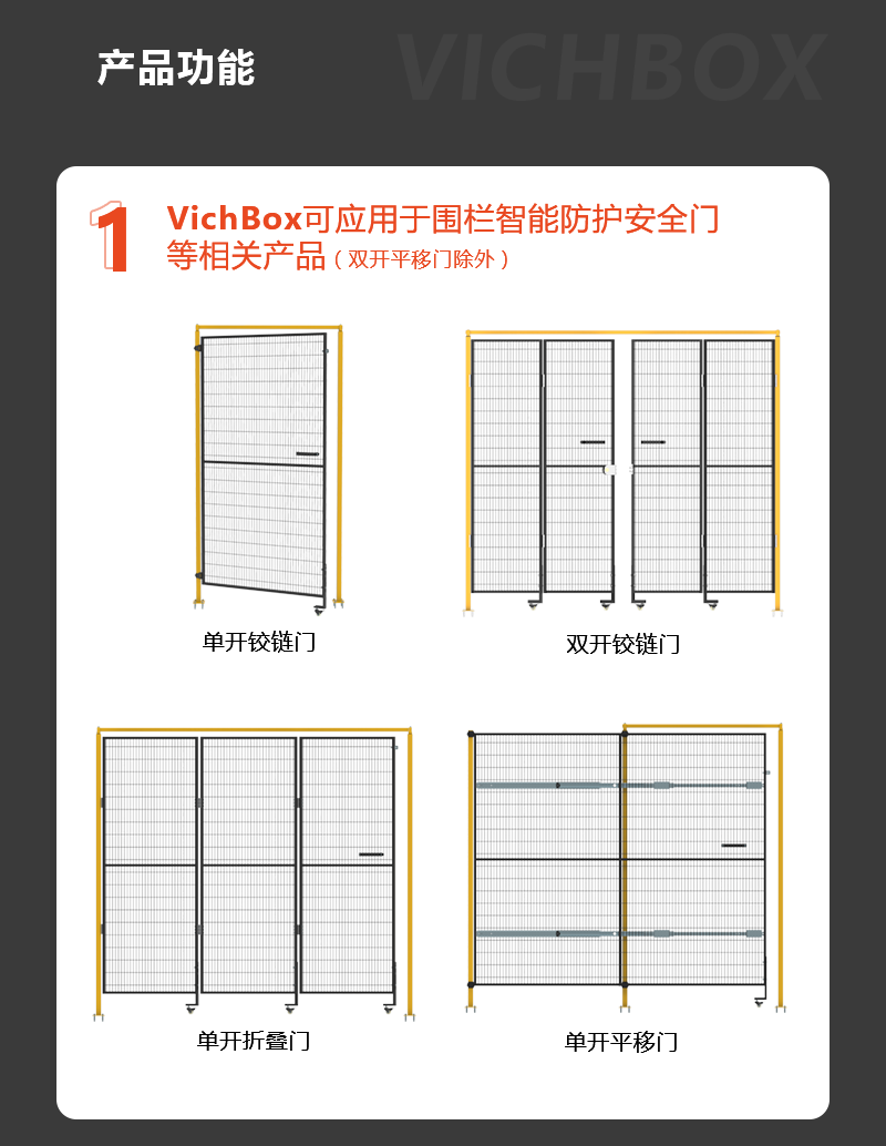 Weicheng Technology Fence Protection Control System Function Control Box Vichbox Electrical Wire Control Cabinet Plug and Play