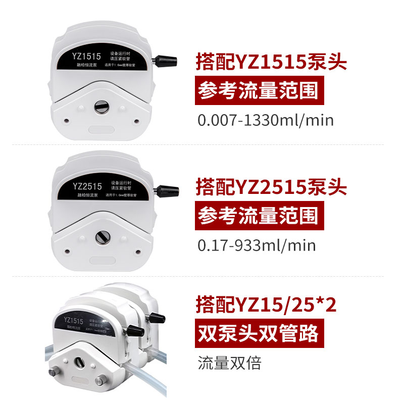 BT301LY Peristaltic Pump Simple Timing Split Type 1330mL/min Stepping Electric Constant Speed Pump