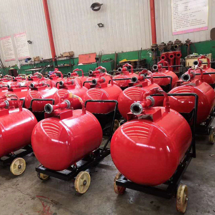 Dongyue Fire Protection Industry Hand propelled Mobile foam Tank Semi fixed Portable foam Extinguishing Device PY4-400