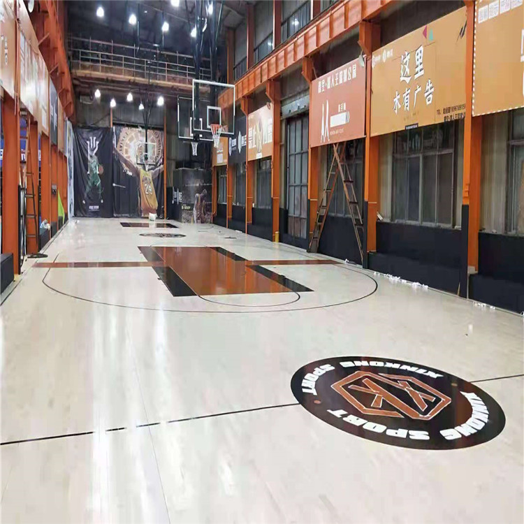 室内篮球场运动木地板 篮球馆 羽毛球馆 