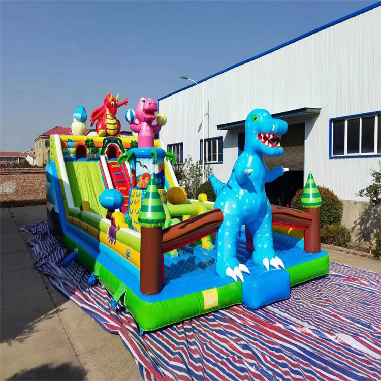 Children's inflatable castle indoor and outdoor trampoline small amusement park mischievous castle amusement equipment