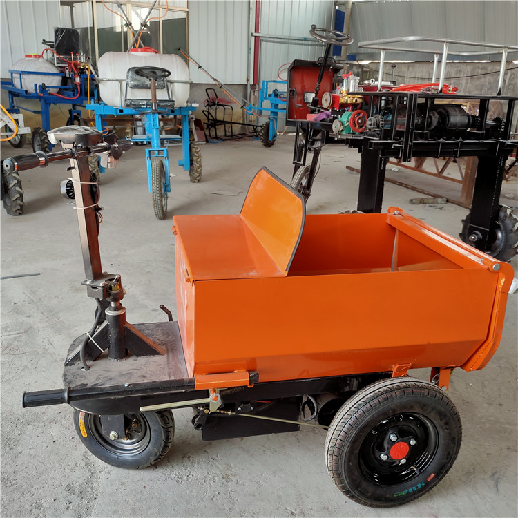 Electric engineering tricycle Xinchen chicken farm manure transport truck Construction site tipper truck