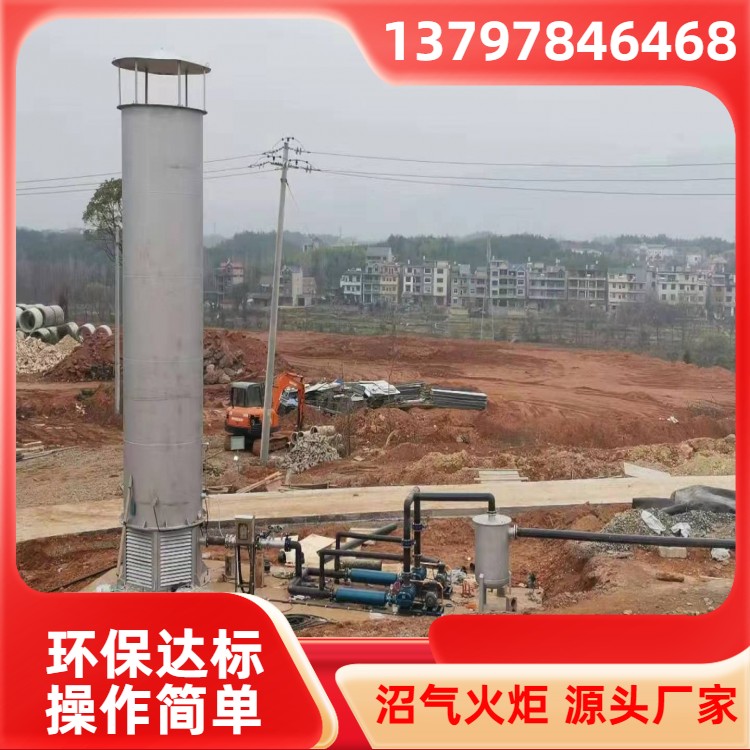 厂价直发 碳钢沼气火炬 福晟燃烧设备 设有观察孔方便观察