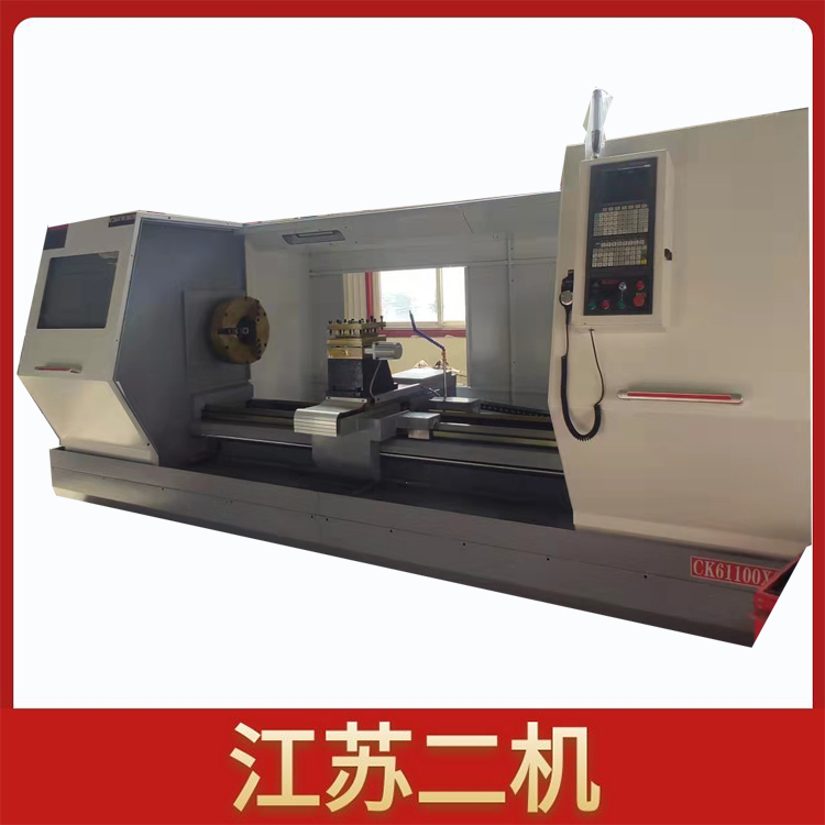 CK61125X1500 CNC lathe, flat bed machine tool, horizontal hard rail heavy cutting two machine tool