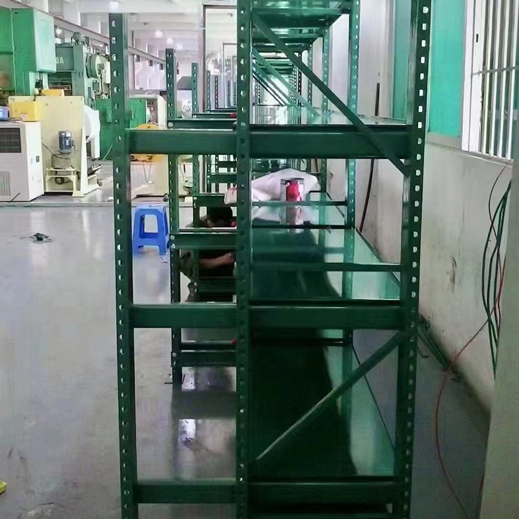 Fully open and semi open drawer type mold rack Factory injection molding warehouse Layered mold rack Customized material placement rack