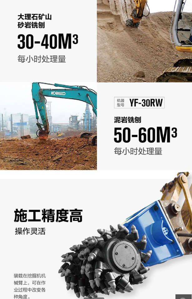 Sell tunnel excavators, switch to milling excavators, mine blasting excavators, rock mining and pit planing machines