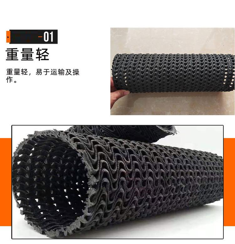 Permeable PE hard pipe for collecting water, concealed pipe for roadbed slope protection, fully permeable hard blind ditch, half wall permeable pipe for river channel