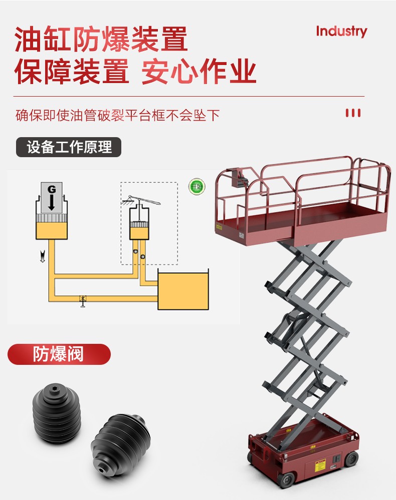 Yangzi Elevator Mobile Lifting Platform Vehicle Aerial work platform Hydraulic Vehicle Scissor Lift ZJ