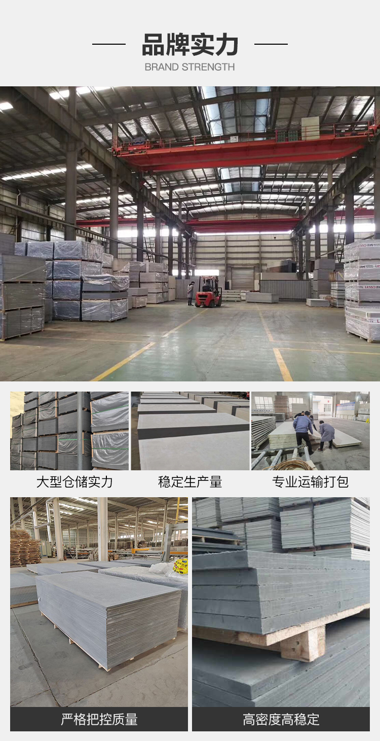 LOFT partition pressure plate, Xingbo Jun physical factory fiber reinforced cement board explosion relief wall