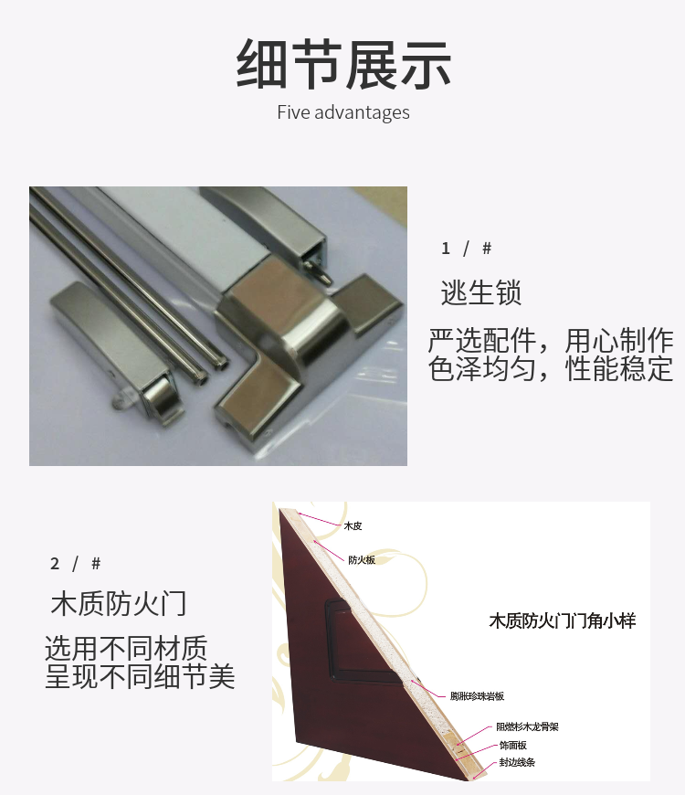 Class A fireproof door, suitable for steel boiler rooms, soundproof, overall aesthetic and durable