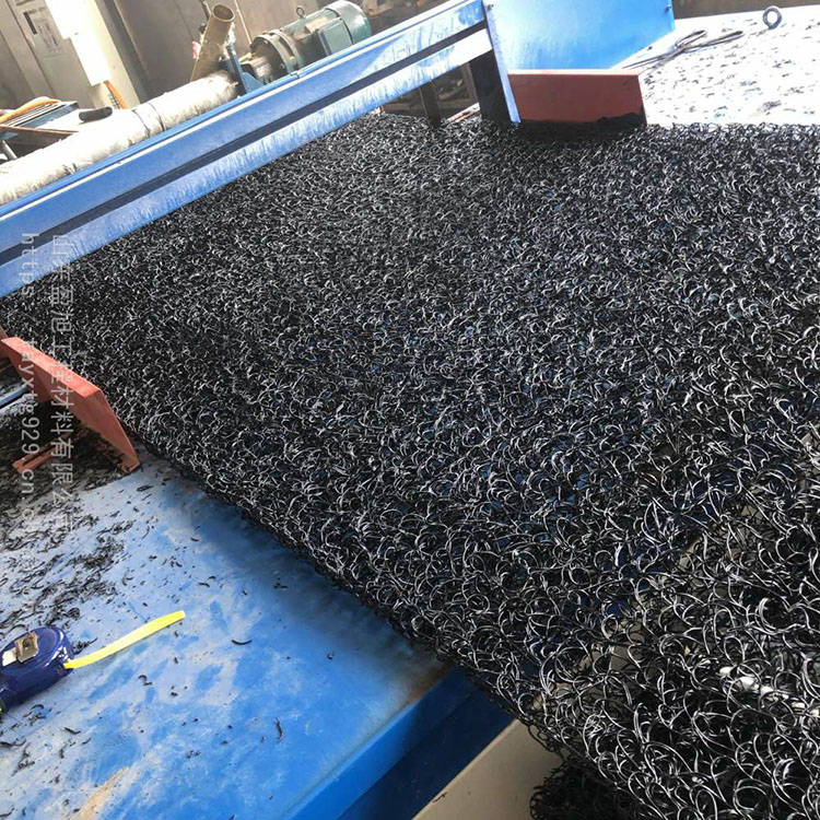 Landscape greening, stable geotextile drainage network pad, black geotextile mat, mesh interwoven drainage board, customized according to needs