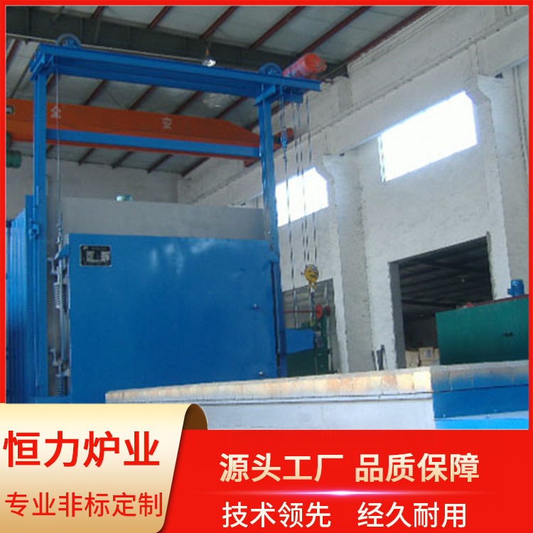 Convenient loading and unloading of materials for trolley type hot air circulation furnace, energy-saving and controllable constant force furnace industry