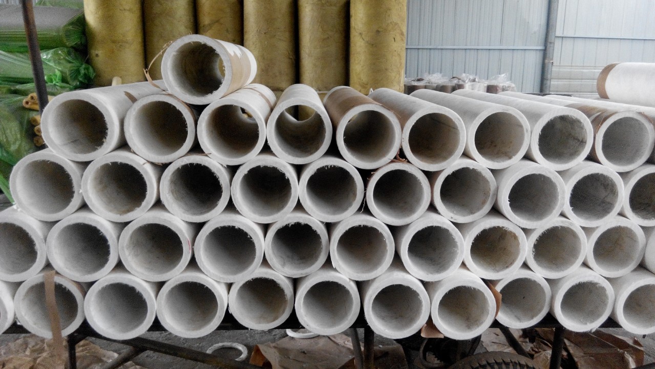 Glass wool pipe shell super fine centrifugal Glass wool pipe shell quality optimization insulation material