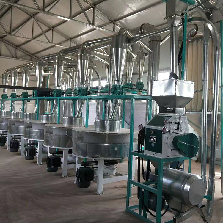 500 ton flour processing equipment, complete set of flour machinery equipment, Zhongrui grain and oil wheat flour machine