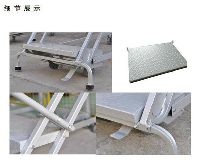 Supply of RLC type steel European style climbing and picking up elevators, self-locking brake platform elevators, EU CE precision quality