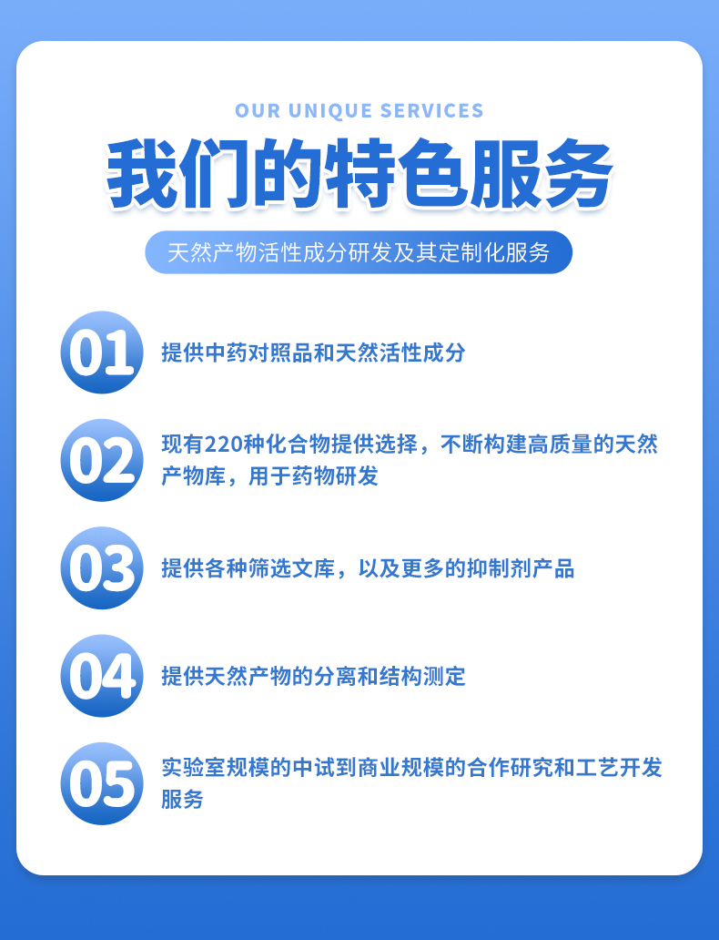 Research Experiment on the High Purity and High Powder Traditional Chinese Medicine Standard Product of Cuiyuan Biological Beta Lanxiang Ketone Acid 28282-25-9