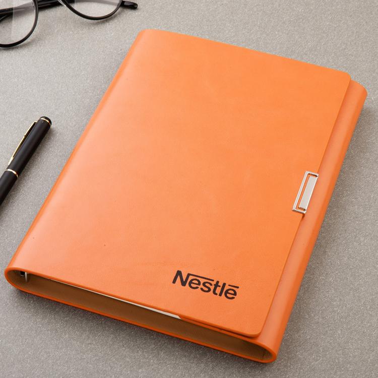 Manufacturer A5 Business Office Book Customized Logo Flatback Creative Imitation Leather 25K Notebook