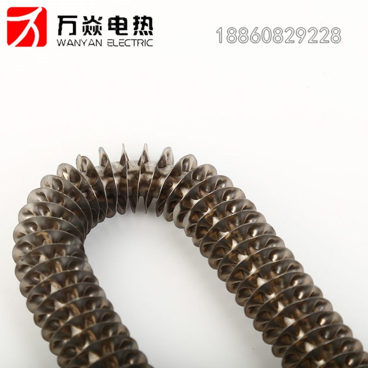 催化燃烧设备发热管 注塑机料斗加热管 干燥机翅片式电热管