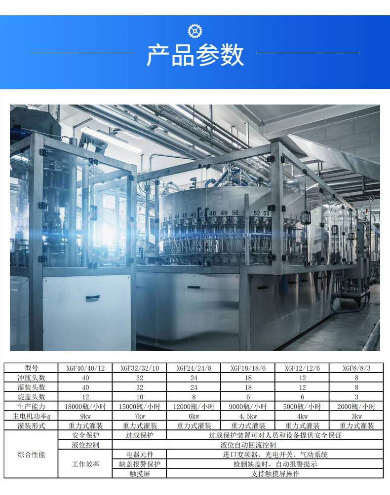 Keyuan Plant Extract Beverage Equipment Suitable for Glass Bottle and Can Filling Production Line Beverage Filling Machine