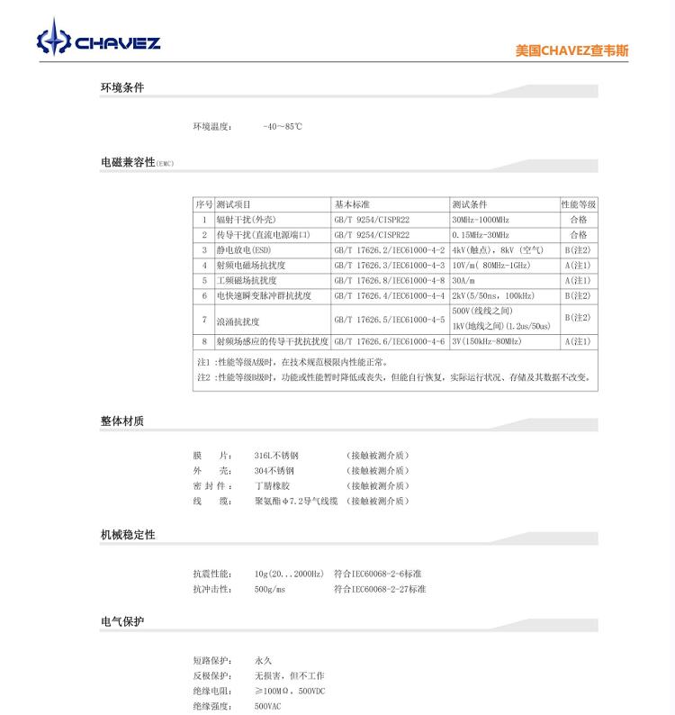 Original imported protective input type liquid level transmitter water level sensor