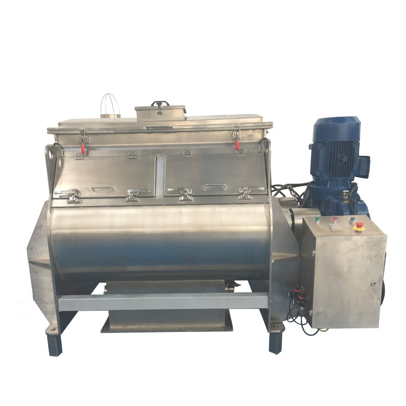 Meal substitute powder mixing double shaft paddle mixer granule dry mixer Spice powder mixer