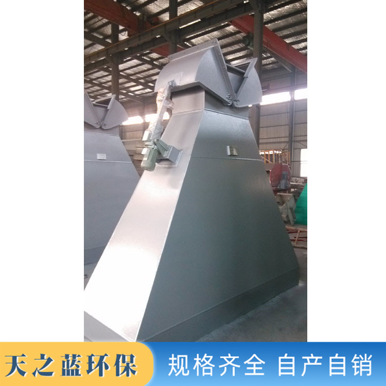 Electric sludge hopper supply large capacity sludge storage hopper, pneumatic hydraulic sludge hopper, Tianzhilan Environmental Protection