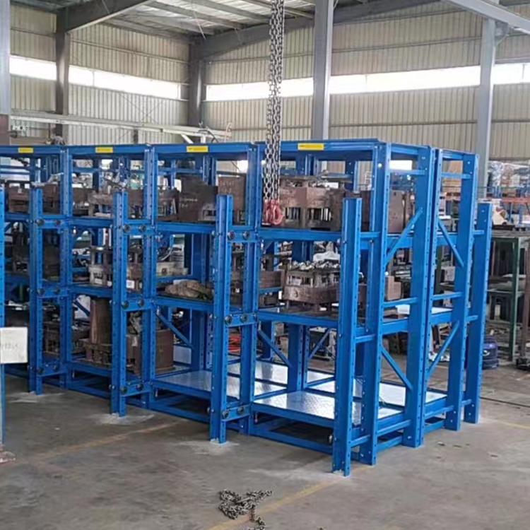 Logistics warehousing equipment, warehouse workshop, mold rack, customized mold storage rack, heavy-duty material rack