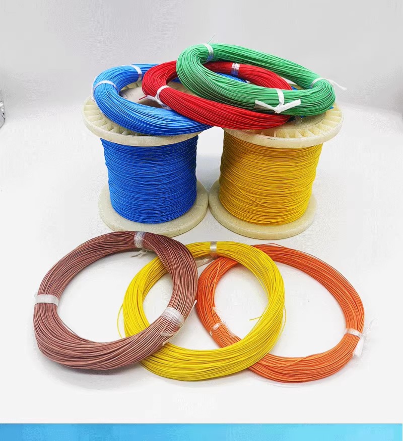 AFR250 high-temperature resistant silver plated bare copper wrapped wire 0.150.20.3 square meter ultra-fine soft pure copper aviation wire