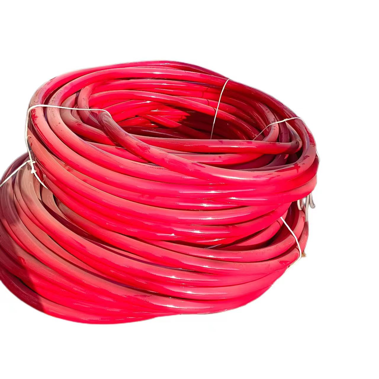 High pressure oil pipe polyurethane reinforced steel wire hose resin wear-resistant pipe pu steel wire hose