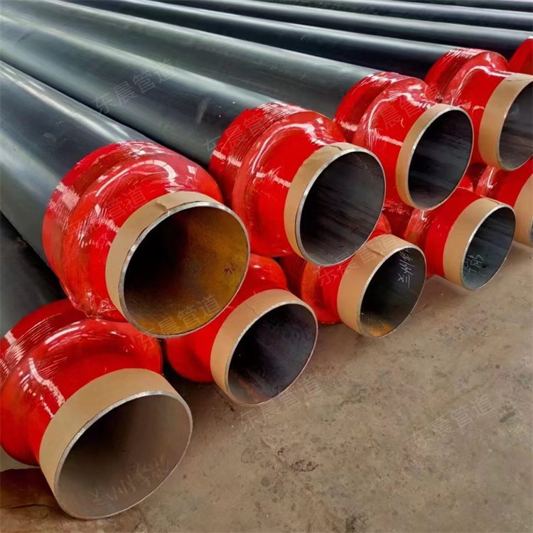 Customized processing of buried large-diameter thick wall polyethylene black jacket insulated steel pipe Dongchen pipeline