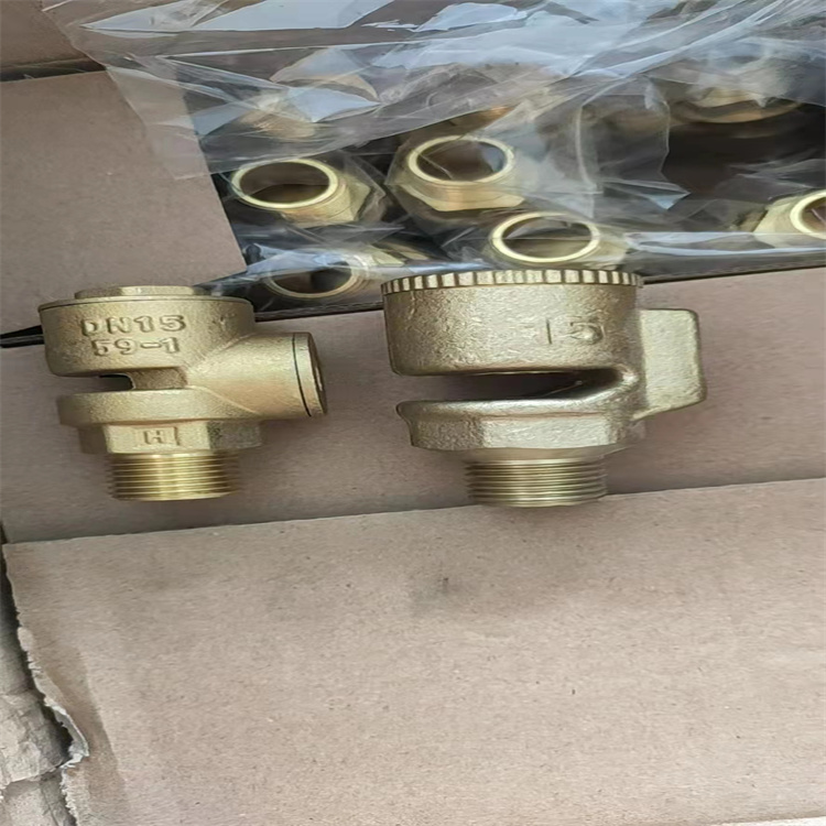 KRIFF brass vacuum breaking valve negative pressure breaking device pipeline suction valve threaded connection