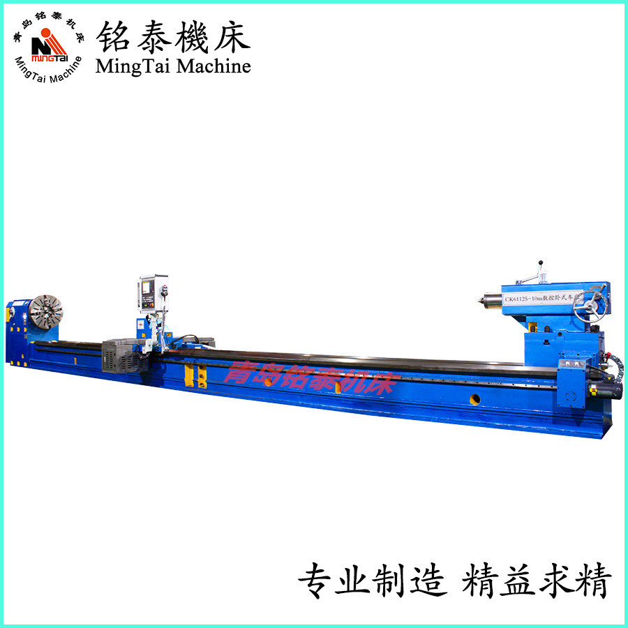 Picture production and manufacturing of large mechanical horizontal lathes, cutting end faces, outer circles, inner grooves, conical surfaces, etc