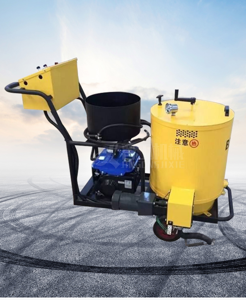 Intelligent road crack filling machine, ground crack repair and filling machine, road slotting machine, road hair dryer