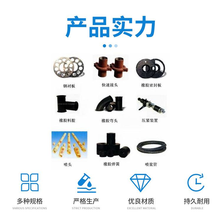 喷浆机配件 操作简单使用方便 现货直供维护便利