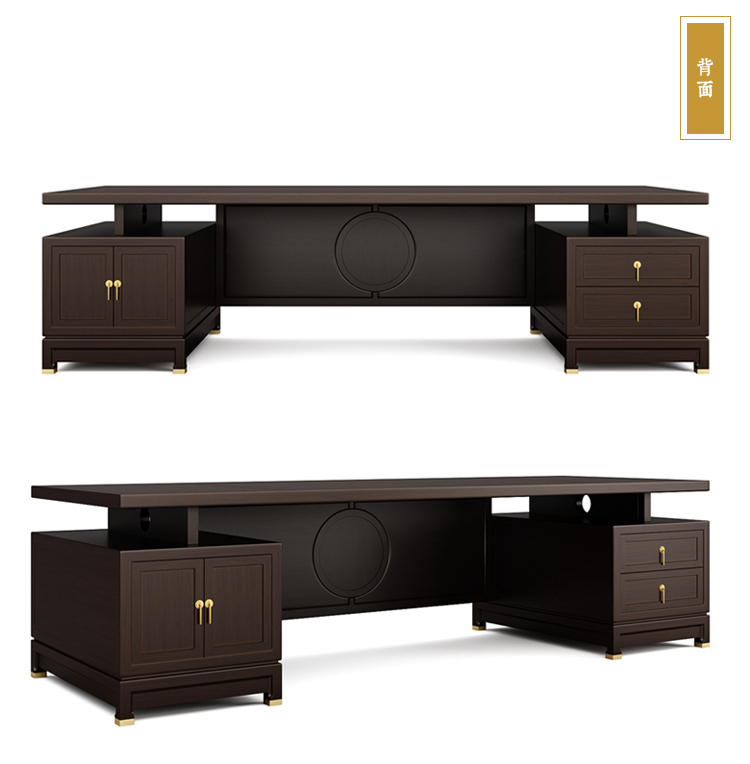 Boss's office desk, large class desk, table and chair combination, simple, modern, light luxury, supervisor's desk, grand president